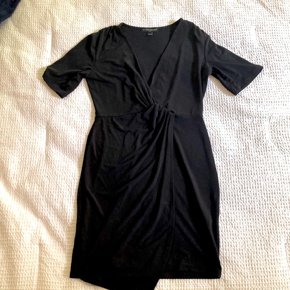 Banana Republic black cocktail dress